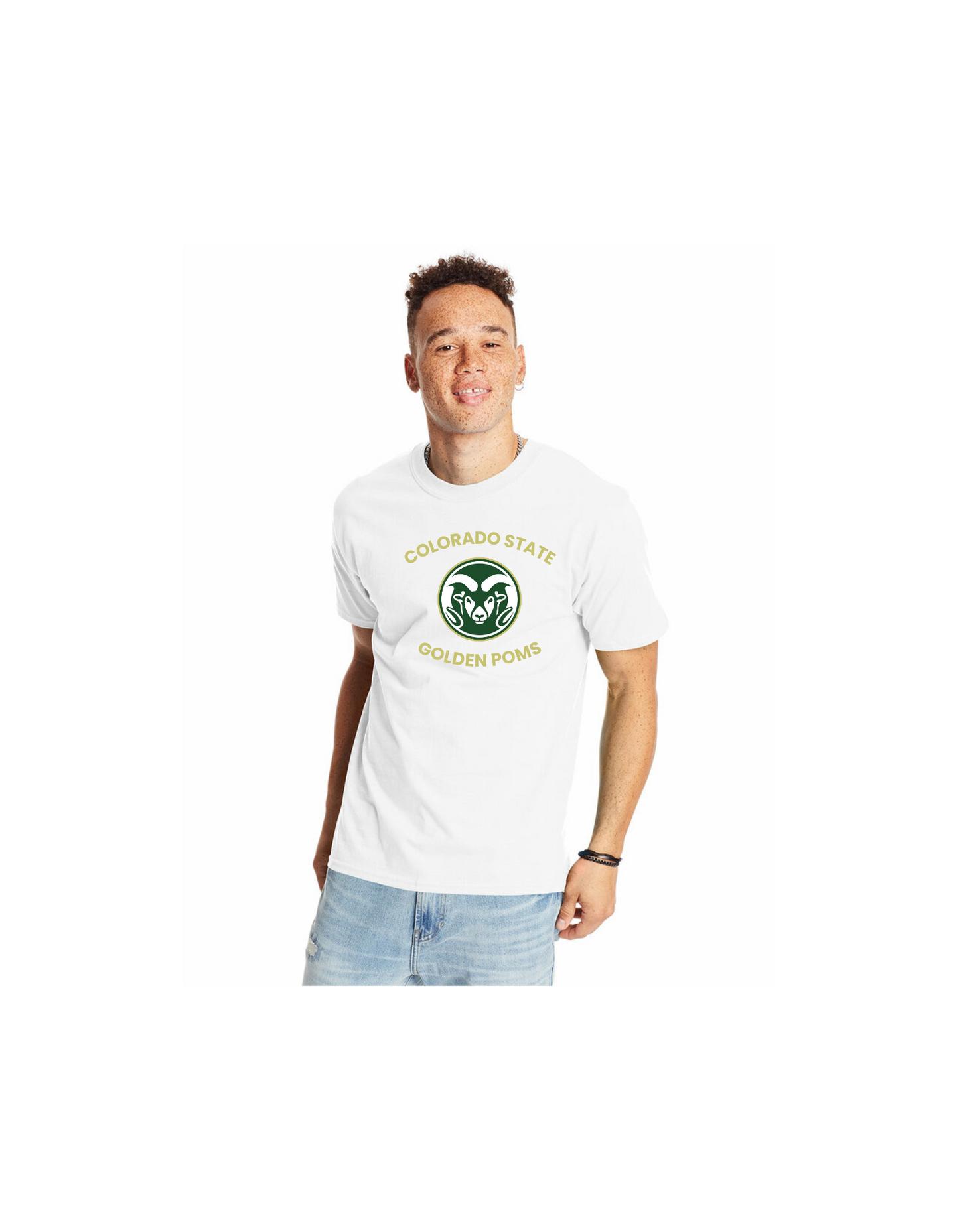 Men's short sleeve - Golden Poms