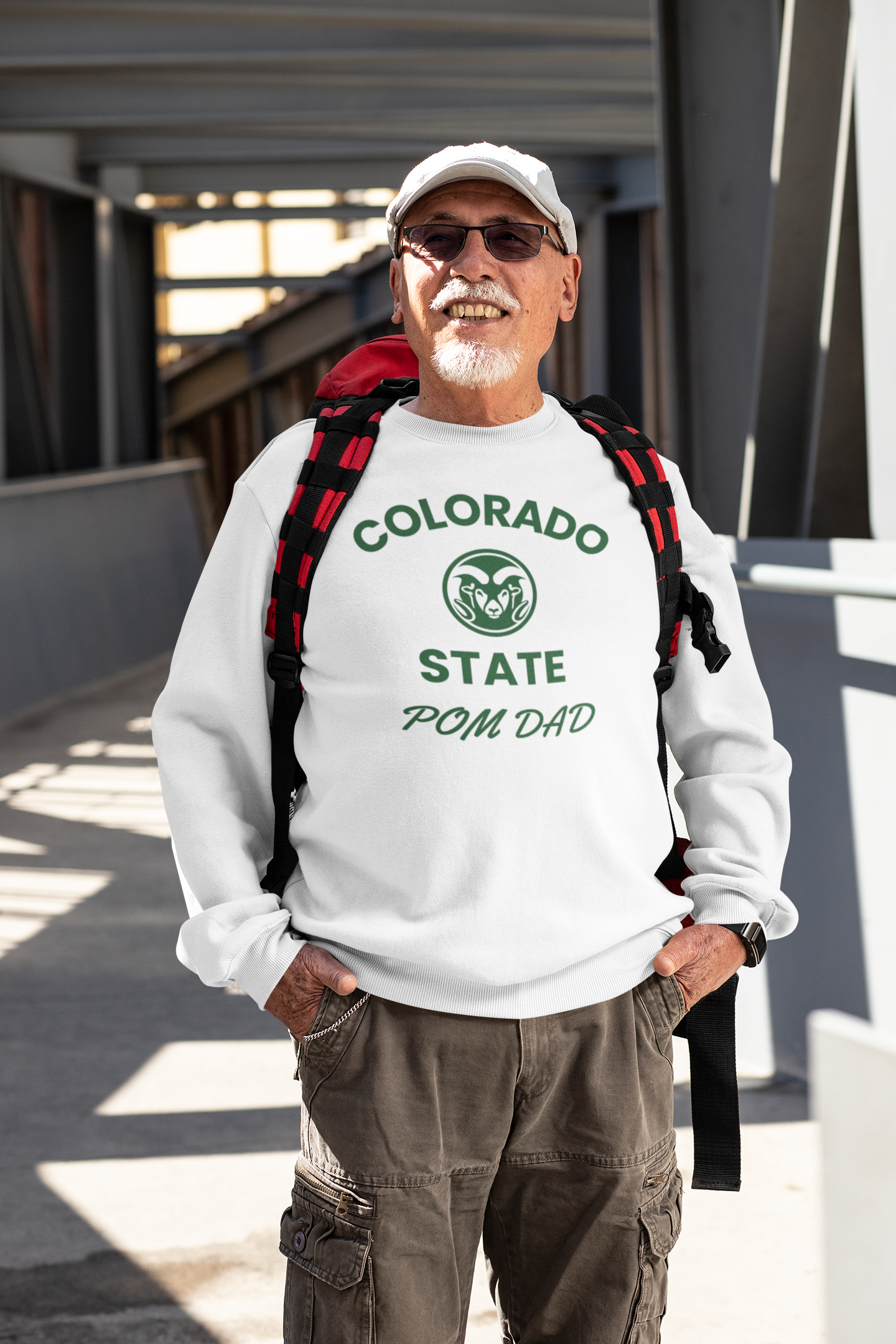 Men's Crewneck - Pom Dad
