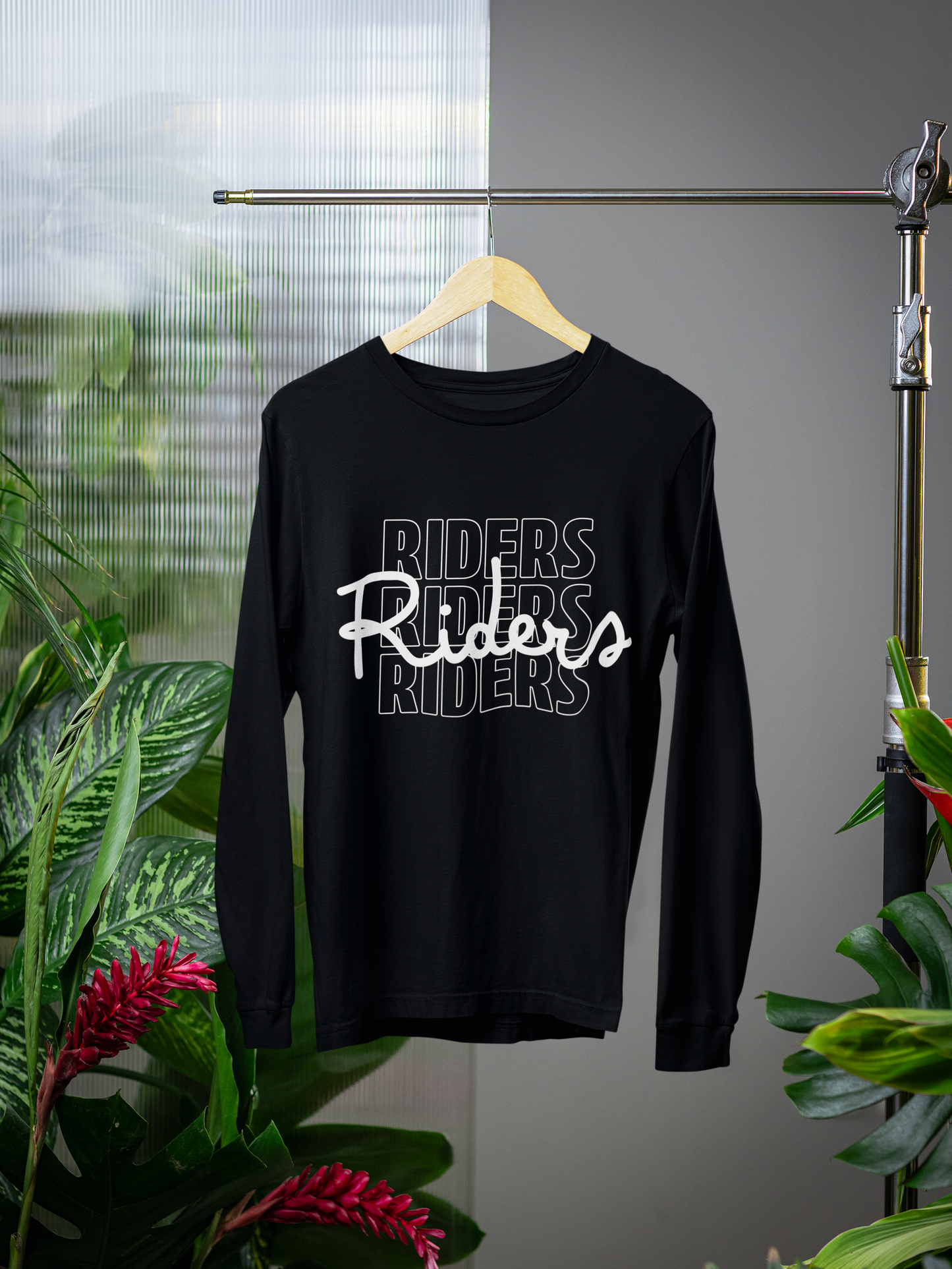 Bold Riders Overlay in White