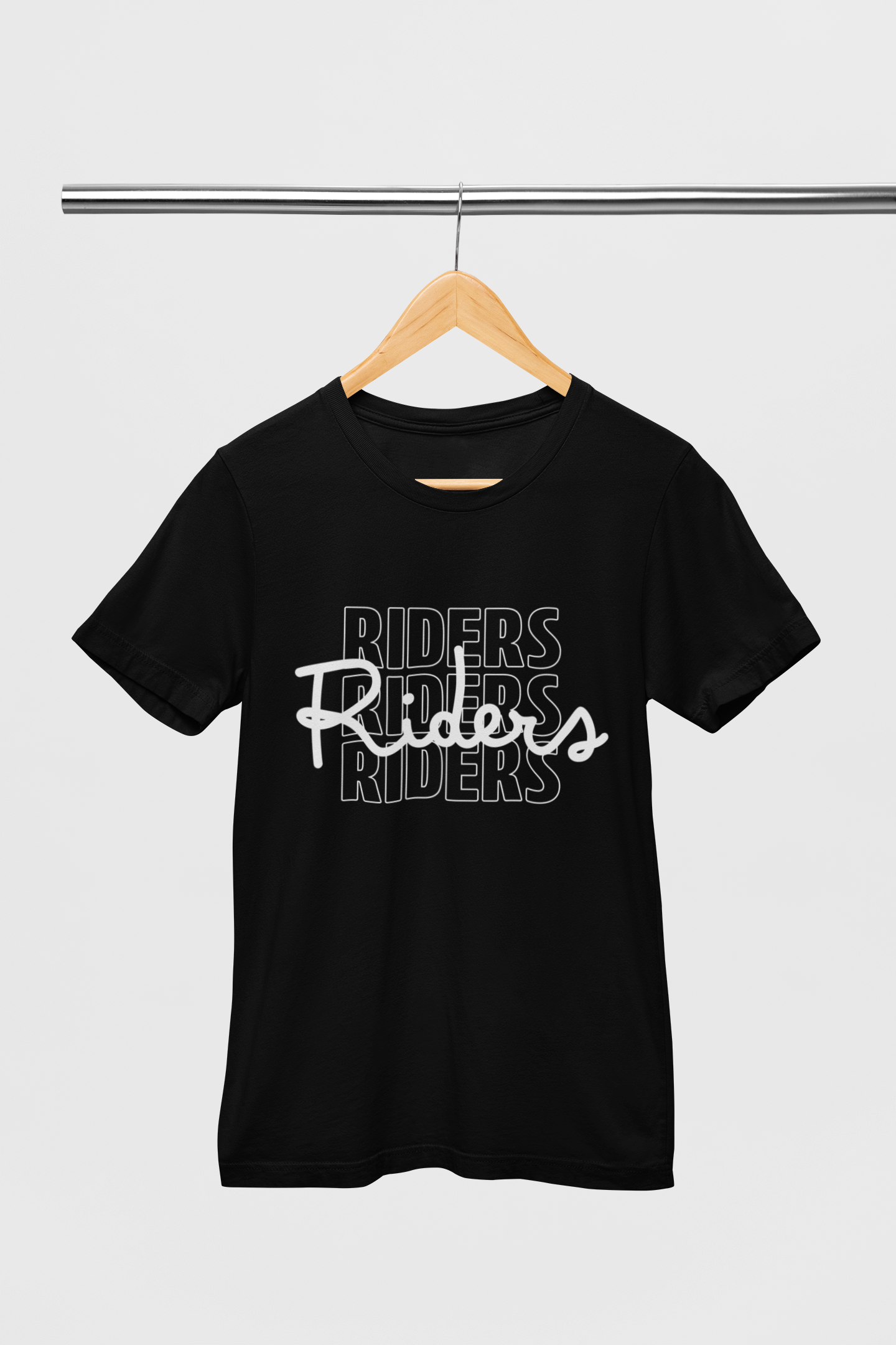 Bold Riders Overlay in White