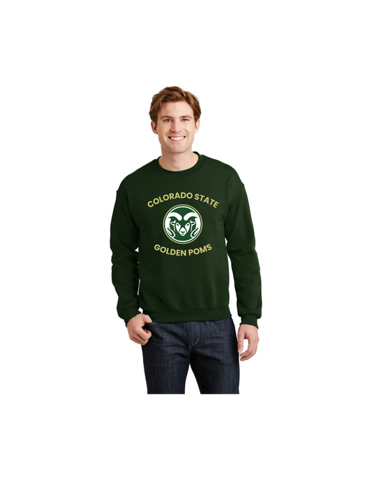Men's crewneck - Golden Poms
